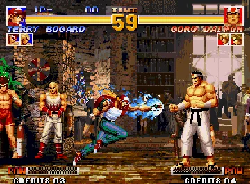 The King of Fighters '95 (set 2) screen shot game playing